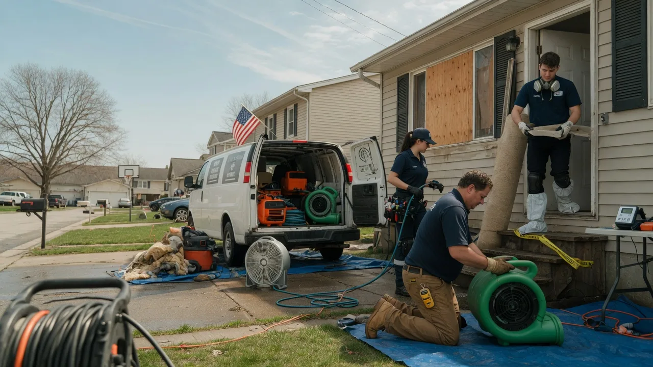Water Damage Restoration in Docena, AL near me